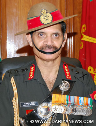 Army chief General Dalbir Singh 