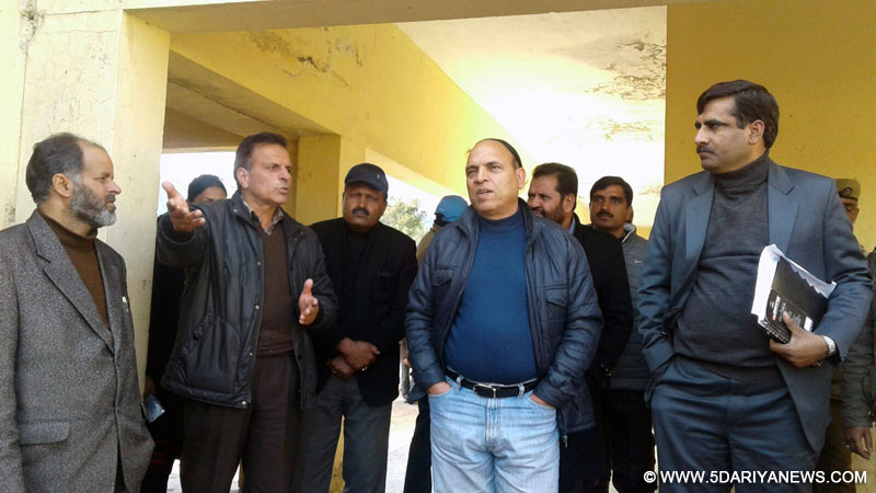 DDC inspects ongoing developmental works in Sasalkote
