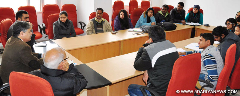 IIMC students interact with Director General Information