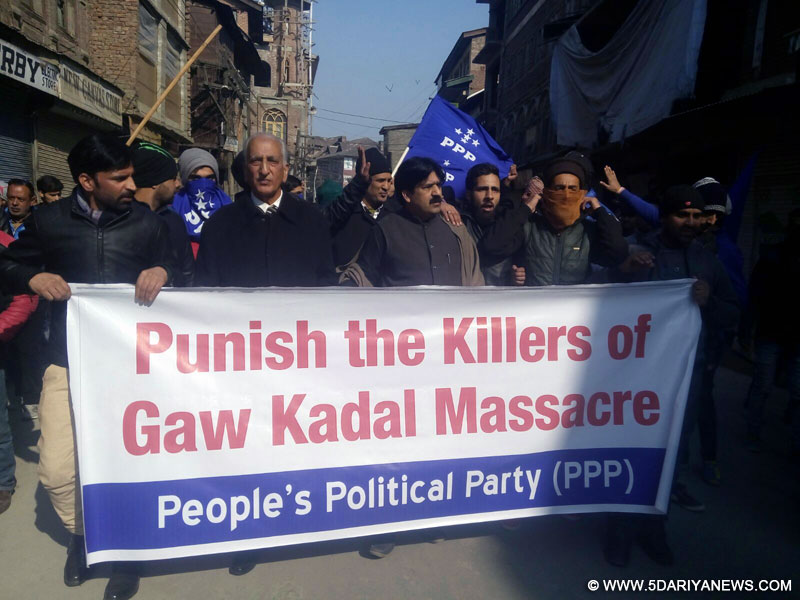Gawkadal massacre:War pitches for return of Kashmiri pandits