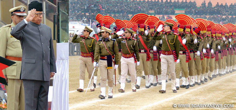 67th Republic Day : Hope Kashmir gets elected government soon: N.N. Vohra