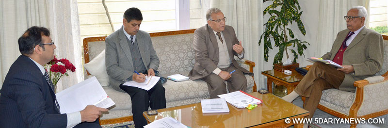 Governor reviews preparedness for implementing National Food Security Act (NFSA)