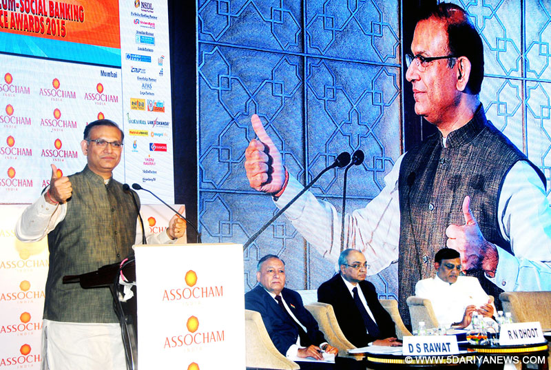 The Minister of State for Finance, Shri Jayant Sinha addressing at the 11th Annual Banking Summit, in Mumbai on January 29, 2016.