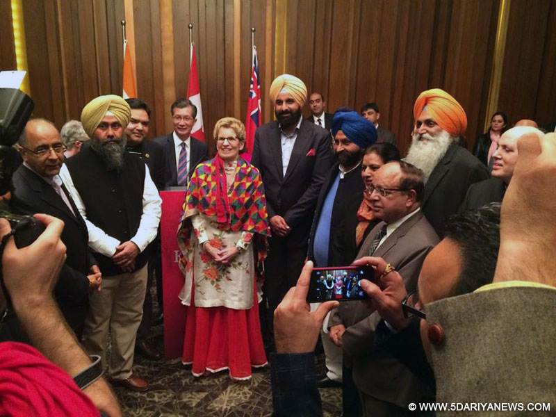 Majithia felicitates Ontario Premier, lauds her efforts in strengthening bonds between both provinces
