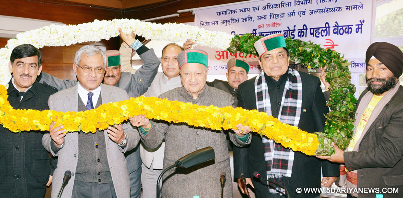 	मुख्यमंत्री ने वाल्मिकी समुदाय की आवासीय समस्या का हल करने के निर्देश