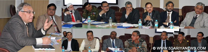 Chief Secretary chairs 3rd meeting of J&K State Road Safety Council