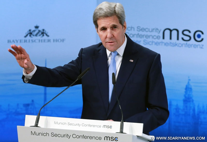 John Kerry says Syrian war should be settled on political track