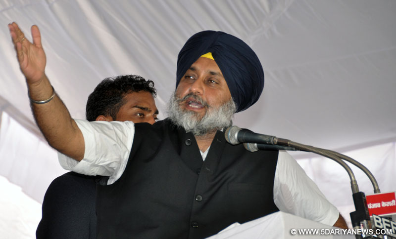 "Dignity of citizens restored by doing away with affidavits":Sukhbir Singh Badal
