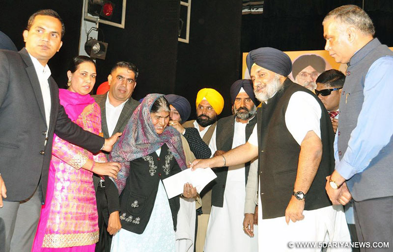 Sukhbir Singh Badal appeals people to vote on merit in 2017