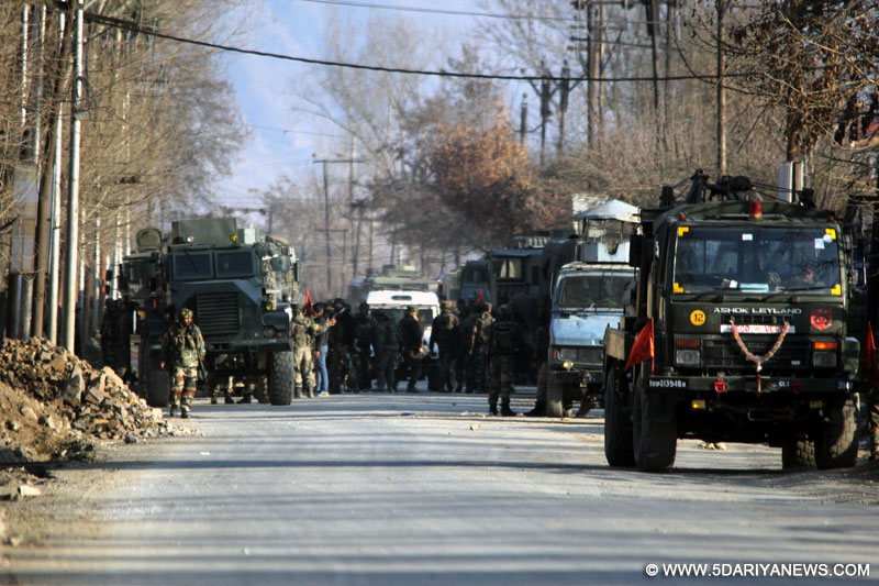 	Pampore gunfight ends after 48 hours, three militants shot dead