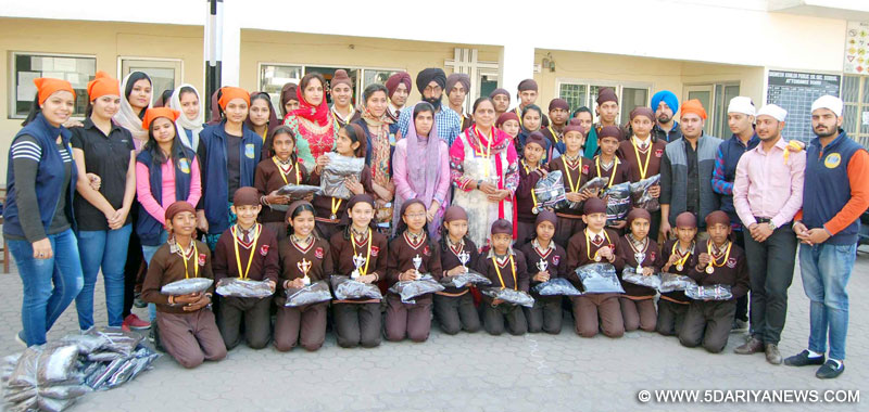 Nihal Foundation distributed woollens, trophies and medals to deserving candidates