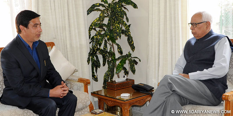 Gujjar leader meets Governor