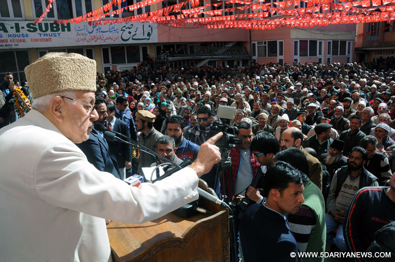 Dissolve Assembly and hold fresh elections: Dr. Farooq Abdullah