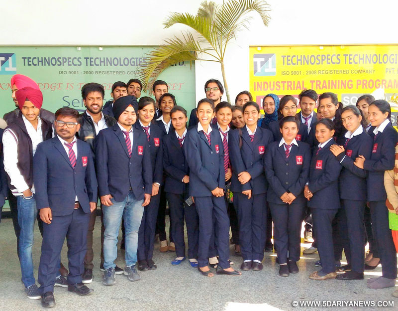 Quest Group of Institute organised Industrial Visit to Technospecs Technologies of CSE students