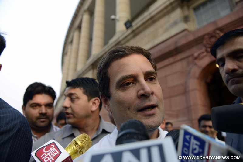 	With wit, sarcasm, Rahul takes on Modi in Lok Sabha