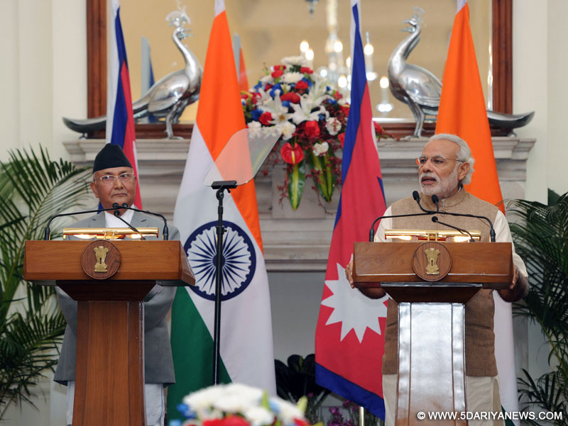 	भारत की सुरक्षा से जुड़ी नेपाल की स्थिरता : नरेंद्र मोदी