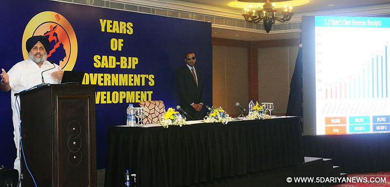Sukhbir Singh Badal expresses satisfaction on historic achievements in all sectors during 9 years