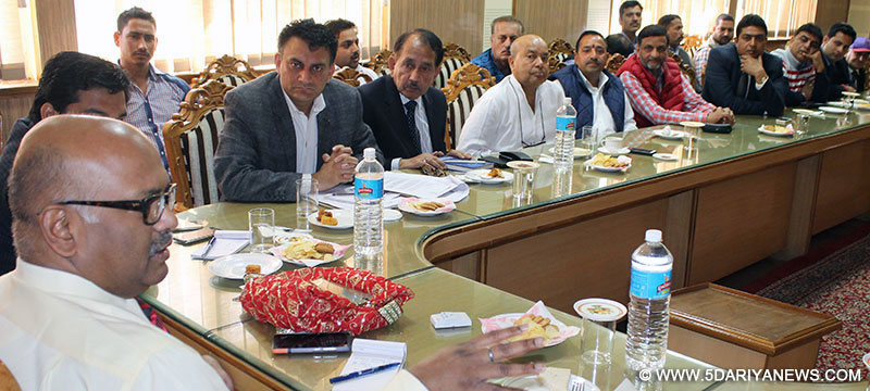 	Principal Secy Tourism convenes meeting on tourism growth