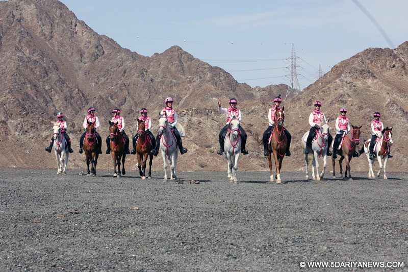 	Pink Caravan’s international team of jockeys to ride across the UAE