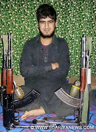 Dawood Ahmed Sheikh, allegedly a guerrilla of the separatist Hizbul Mujahideen (HM) outfit who was killed in an ongoing gunfight with security forces in Jammu and Kashmir Kulgam