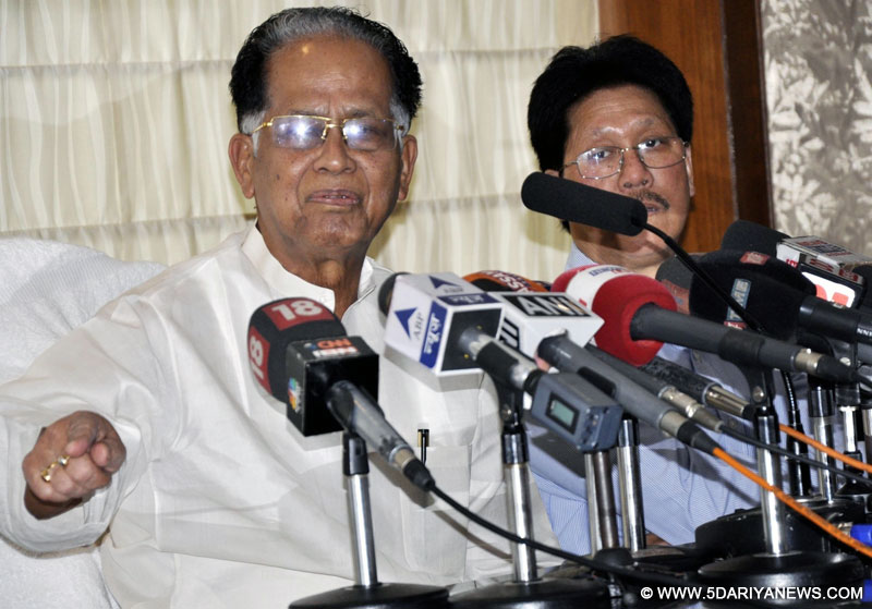 Tarun Gogoi dares Centre to file sedition charge against him