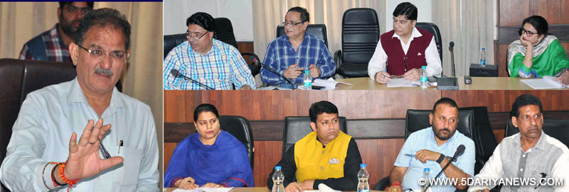 	Speaker chairs Rogi Kalyan Samiti meeting