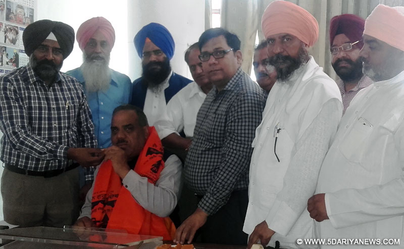 	Gian Chand Diwali Assumes Charge As Member Punjab State Commission For Scheduled Castes