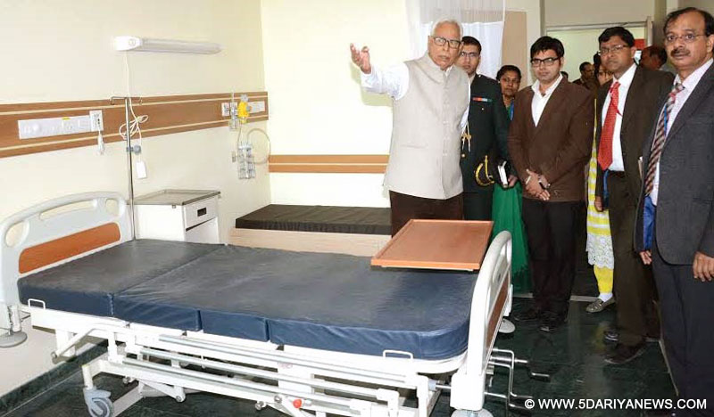 	Governor visits Super Speciality Hospital, Kakryal