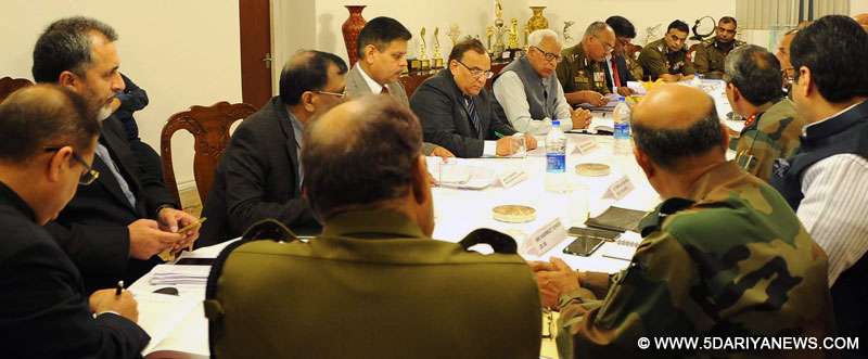 Governor chairs Security Review Meeting