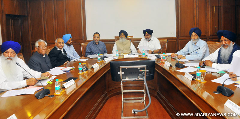 	Cabinet Approves Bill On “The Punjab Settlement Of Agricultural Indebtedness 2016”