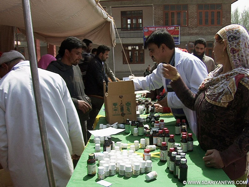 Free Medical camp held at Zewan