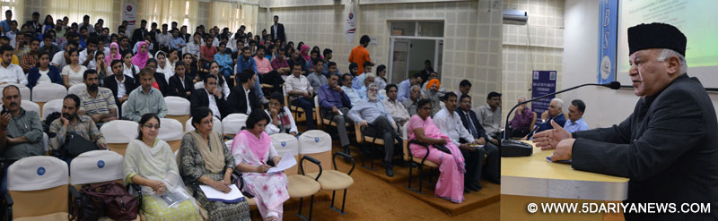 	Interactive session on ‘Role of SAC in Good Governance’ organized at JU