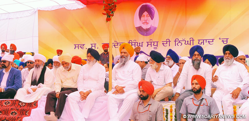 Parkash Singh Badal Avows To Make Every Sacrifice To Protect The River Waters Of The State
