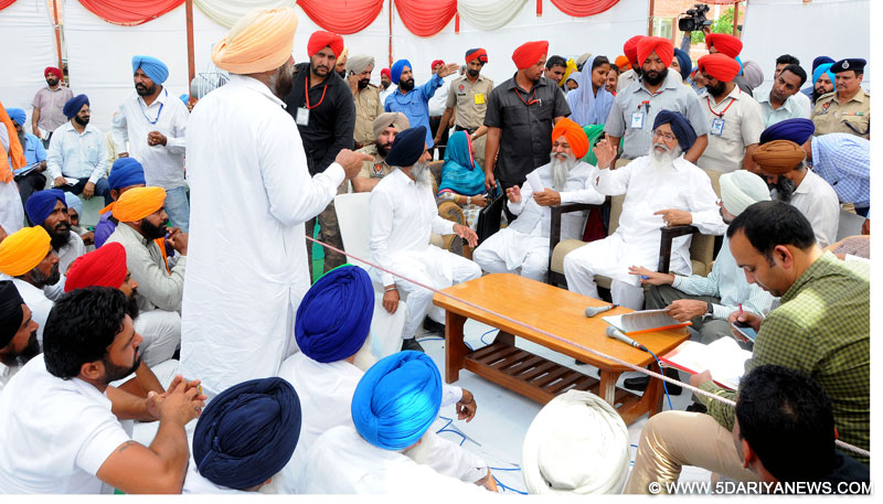 Haryana, Rajasthan Or Any Other State Has No Right On River Waters Of Punjab- Parkash Singh Badal