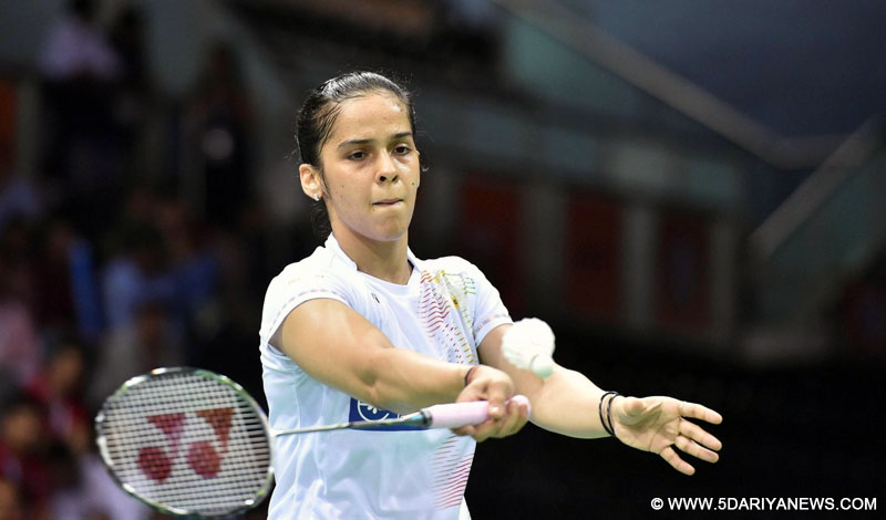 Saina Nehwal , P.V. Sindhu advance in Indian Open badminton