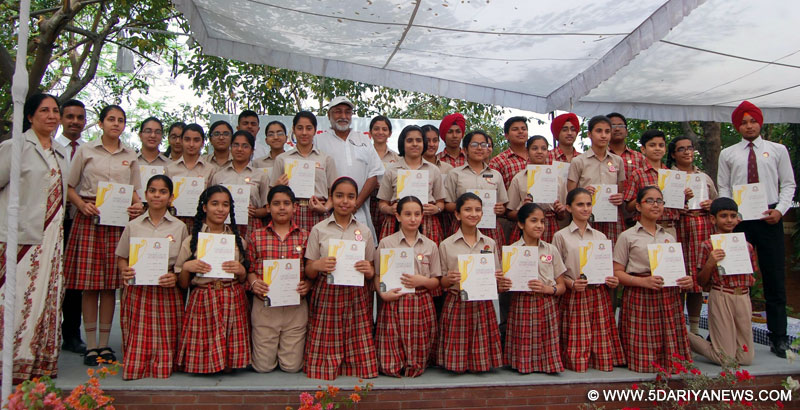 Achievers Award Ceremony held at Shemrock School, 104 students felicitated for excellence