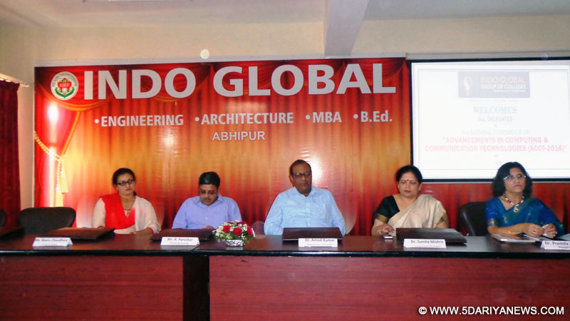 Indo Global Colleges organized International conference on advancements in computing and communication technologies