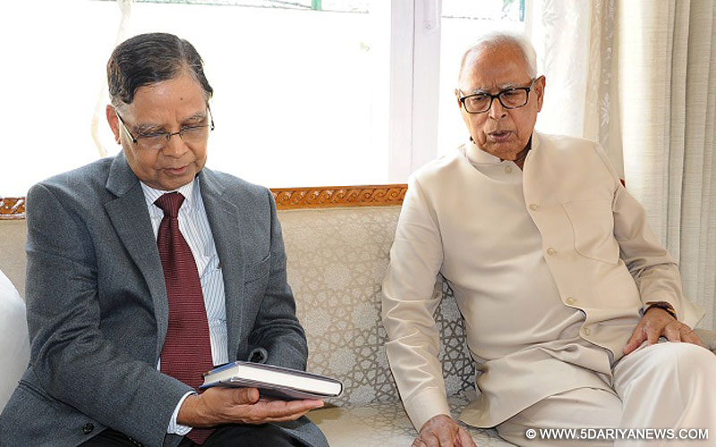 Vice-Chairman NITI Aayog meets Governor