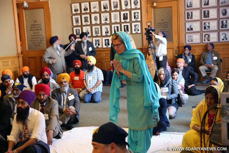 Baisakhi celebrated at Ontario assembly in Canada