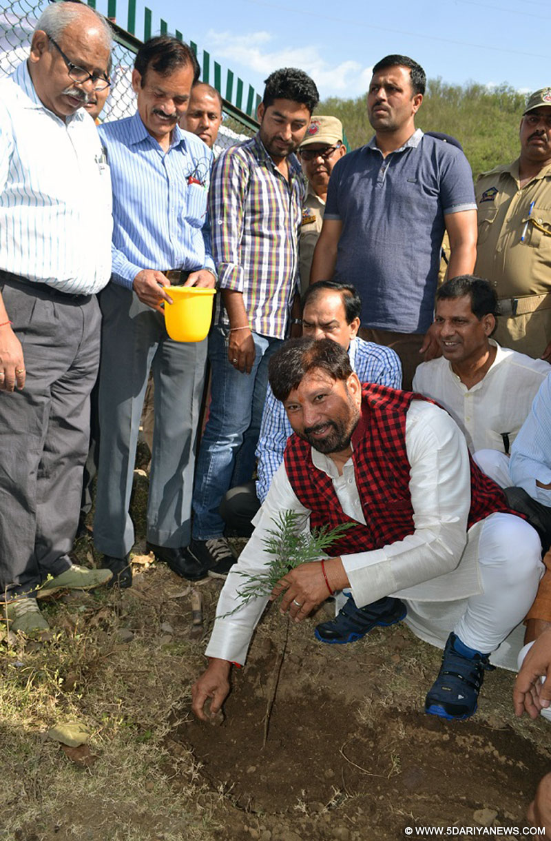 	Earth Day celebrations: Lal Singh urges people to plant trees for healthy environment