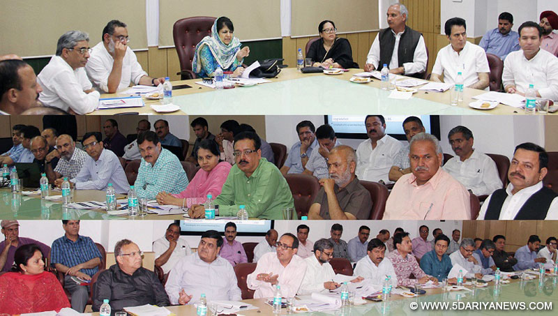 	CM chairs first structured meeting on Central Schemes