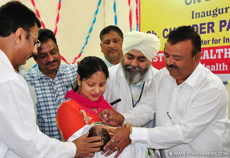 	Introduction of IPV significant step towards polio eradication: Chander Prakash Ganga