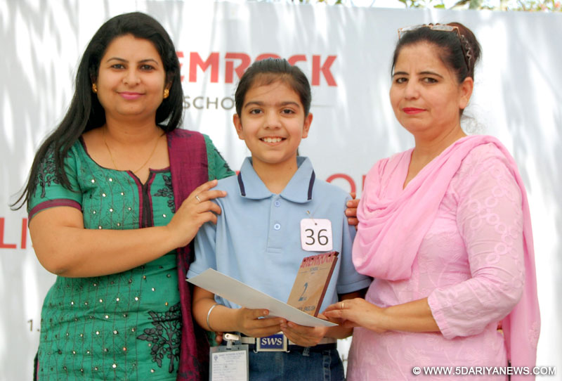 Inter-school declamation contest organised at Shemrock School, 26 schools of tricity participated in contest