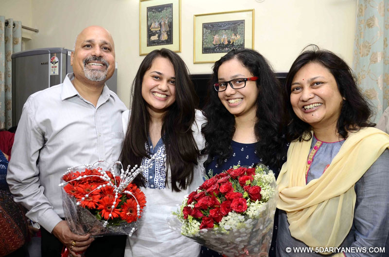 Twenty-two-year-old Tina Dabi who has topped the 2015 civil services exams in New Delhi, on May 10, 2016.