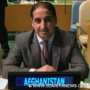 Nazifullah Salarzai, the Deputy Permanent Representative of Afghanistan to the United Nations