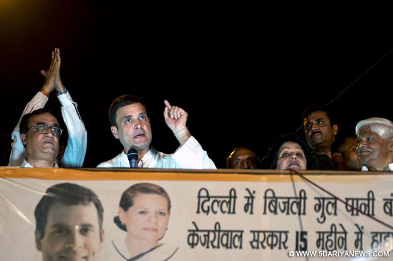 Government busy in celebration, farmers committing suicide: Rahul Gandhi