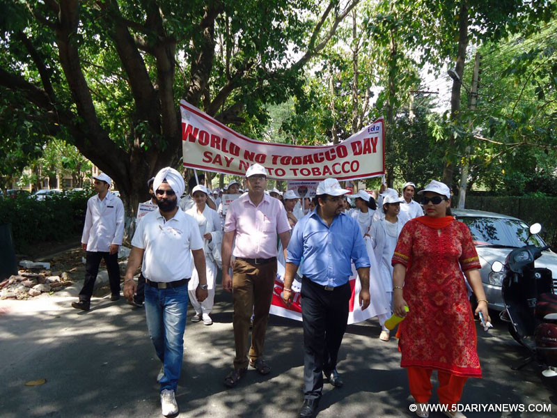 World No Tobacco Day Rally Organised