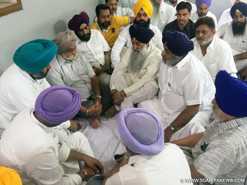 	Sukhbir Singh Badal Shares Grief With Bereaved Family On Death Of Ex-Cm Beant Singh’s Grandson