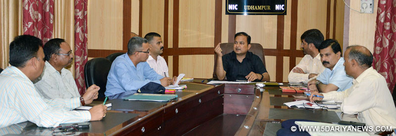 DC stresses on decongestion of traffic, better sanitation in Udhampur