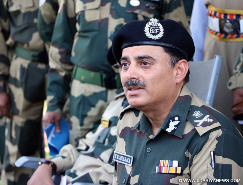 BSF Director General K.K. Sharma